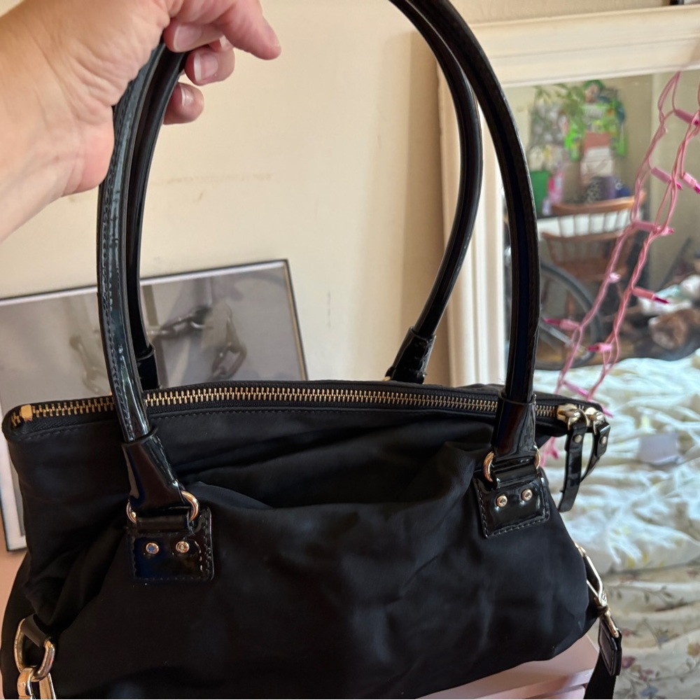 Kate Spade Black Crossbody Bag with Sleek Design